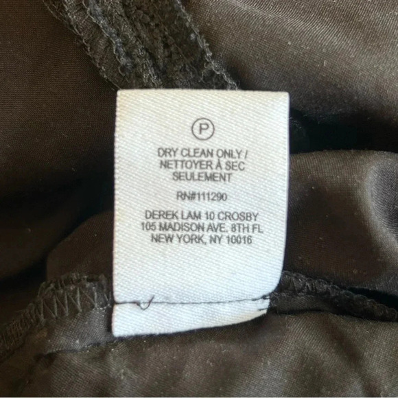 Derek Lam IO Crosby Black Lace A-line Mini Dress Party Cocktail Evening - Picture 11 of 12